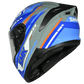 Casco SMK Typhoon Sports Tourer Decorado Mate MA651 - Integral Touring ECE 22.06 - URA Moto