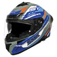 Casco SMK Typhoon Sports Tourer Decorado Mate MA651 - Integral Touring ECE 22.06 - URA Moto