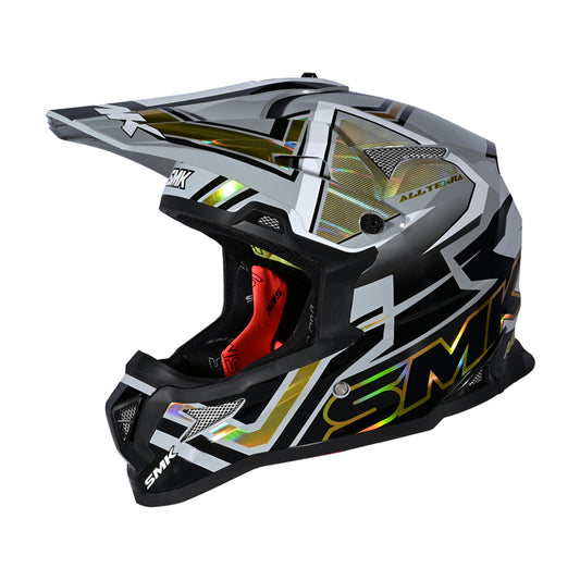 Casco SMK Allterra X-Aces Decorado Brillo GL627 - Off-Road MX ECE 22.06 - URA Moto
