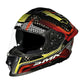 Casco SMK Titan Carbon Razor Decorado Brillo GL234 - Integral Fibra Carbono ECE 22.06 - URA Moto