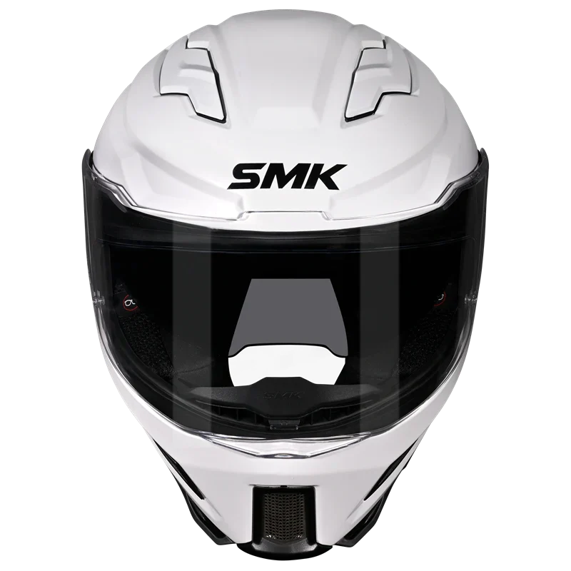 Casco SMK Agnar Blanco Brillo GL100 - Integral ECE 22.06 - URA Moto