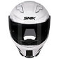 Casco SMK Agnar Blanco Brillo GL100 - Integral ECE 22.06 - URA Moto