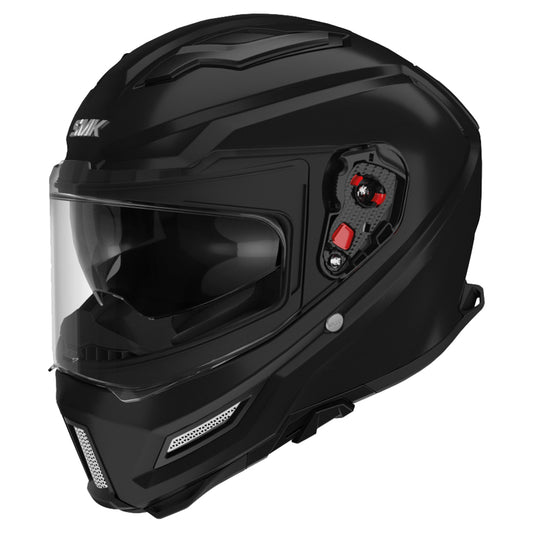 Casco SMK Agnar Negro Mate MA200 - Integral ECE 22.06 - URA Moto