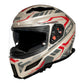 Casco SMK Agnar Tektron Decorado Brillo GL163 - Integral ECE 22.06 - URA Moto