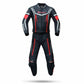 Mono Moto Degend Rapid 2-PC Negro-Rojo-Blanco - URA Moto