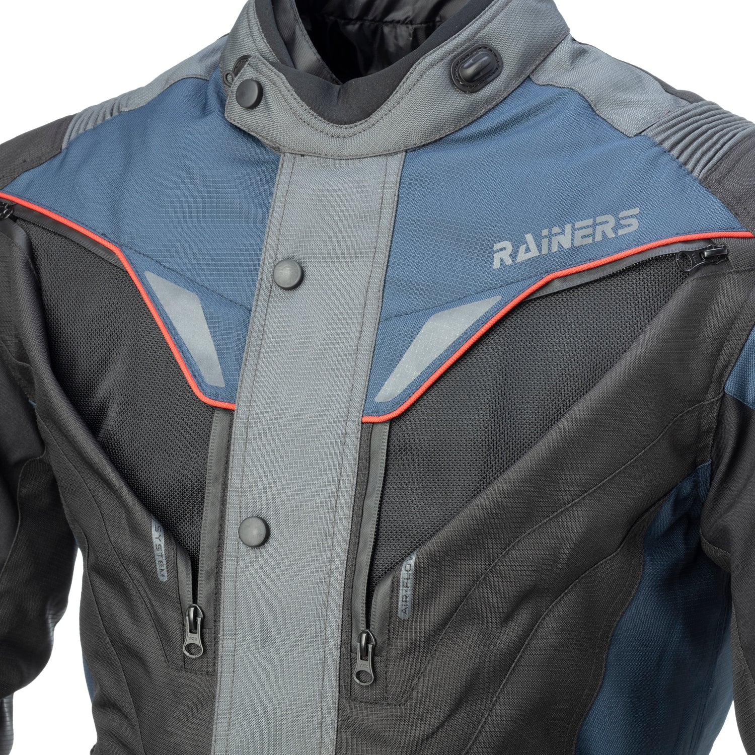 Chaqueta Invierno Moto Rainers Dakar Azul - URA Moto