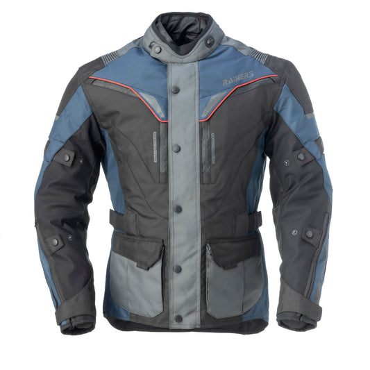 Chaqueta Invierno Moto Rainers Dakar Azul - URA Moto