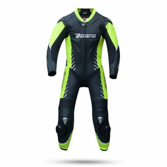 Mono Moto Degend Grace 1-PC Negro-Fluor-Blanco - URA Moto