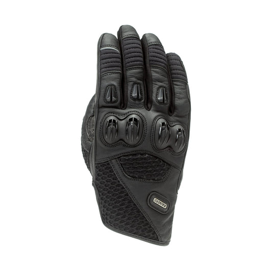 Guantes Moto Verano Touring Rainers Delta Negro - URA Moto