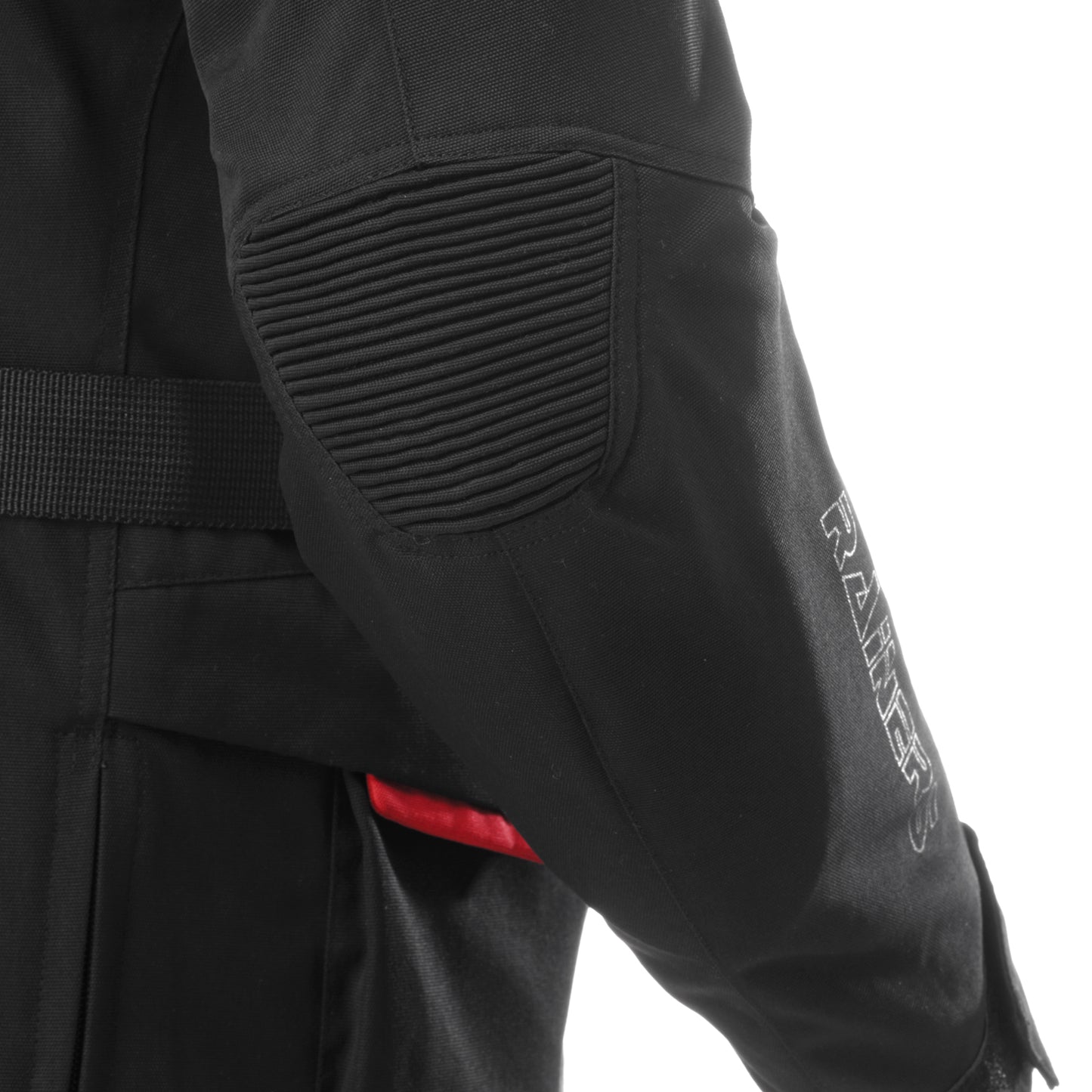 Chaqueta moto 4 estaciones Rainers DESERT negra Adventure (CE nivel A)