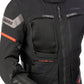 Chaqueta moto 4 estaciones Rainers DESERT negra Adventure (CE nivel A)