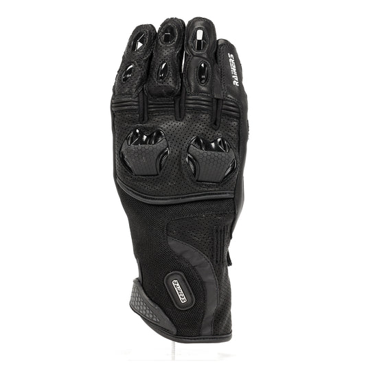 Guantes Moto Verano Rainers Dinamiko Negros - URA Moto