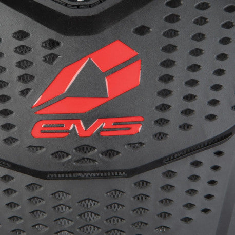 PETO EVS F1 Roost Deflector Negro/Rojo | Protector Pecho MX Off-Road - URA Moto