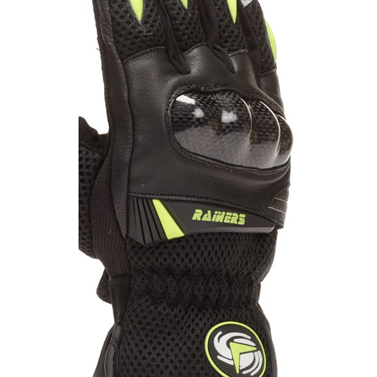 Guantes Moto Verano Rainers G28 Fluor - URA Moto