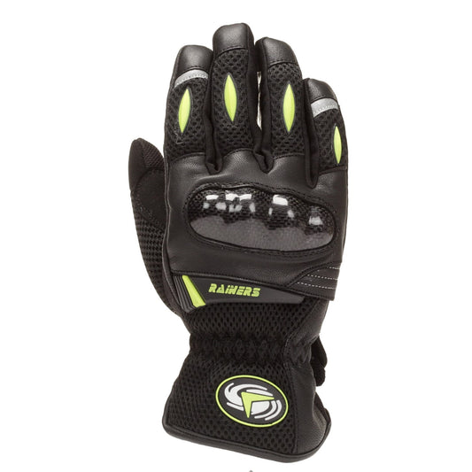 Guantes Moto Verano Rainers G28 Fluor - URA Moto