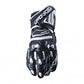 Guantes Five RFX1 Negro Blanco Racing - URA Moto