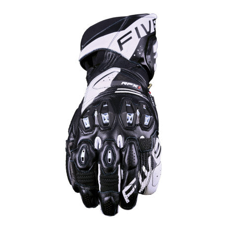 Guantes Five RFX1 Evo Negro Blanco Racing - URA Moto