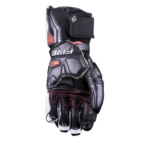 Guantes Five RFX1 Evo Negro Blanco Racing - URA Moto