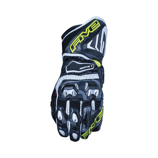 Guantes Moto FIVE RFX1 Replica Camo/Amarillo Fluor - URA Moto