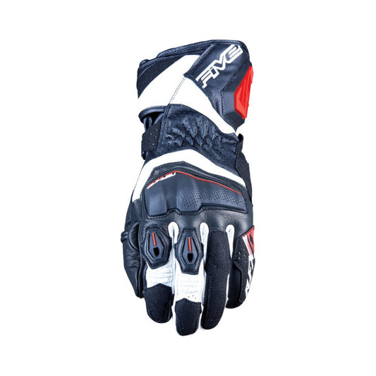 Guantes Moto FIVE RFX4 EVO Blanco/Rojo - URA Moto