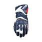 Guantes Moto FIVE RFX4 EVO Blanco/Rojo - URA Moto