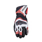 Guantes Five RFX4 Evo Airflow Blanco Rojo Verano Sport
