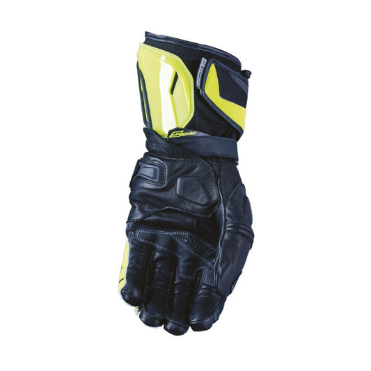 Guantes moto Five RFX WP Amarillo Fluor/Negro - URA Moto