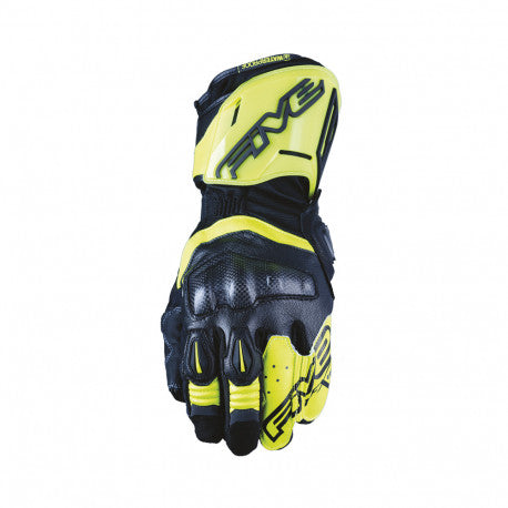 Guantes moto Five RFX WP Amarillo Fluor/Negro - URA Moto