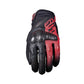 GUANTES FIVE RSC EVO NEGRO / ROJO - URA Moto