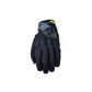 Guantes Five RS WP Negro Amarillo Entretiempo CE Impermeable Urbano
