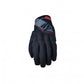 Guantes Five RS WP Negro Rojo Entretiempo Urbano Impermeable CE