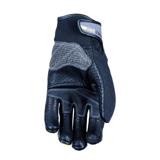 Guantes Moto Five TFX3 Airflow Gris/Amarillo Fluor - URA Moto