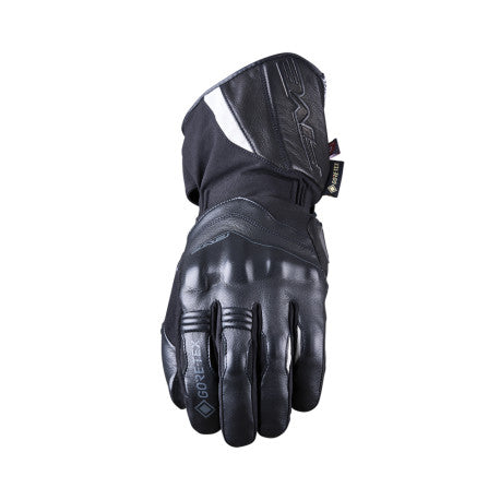 Guantes moto Five WFX Skin EVO GTX Mujer Negro/Blanco - URA Moto