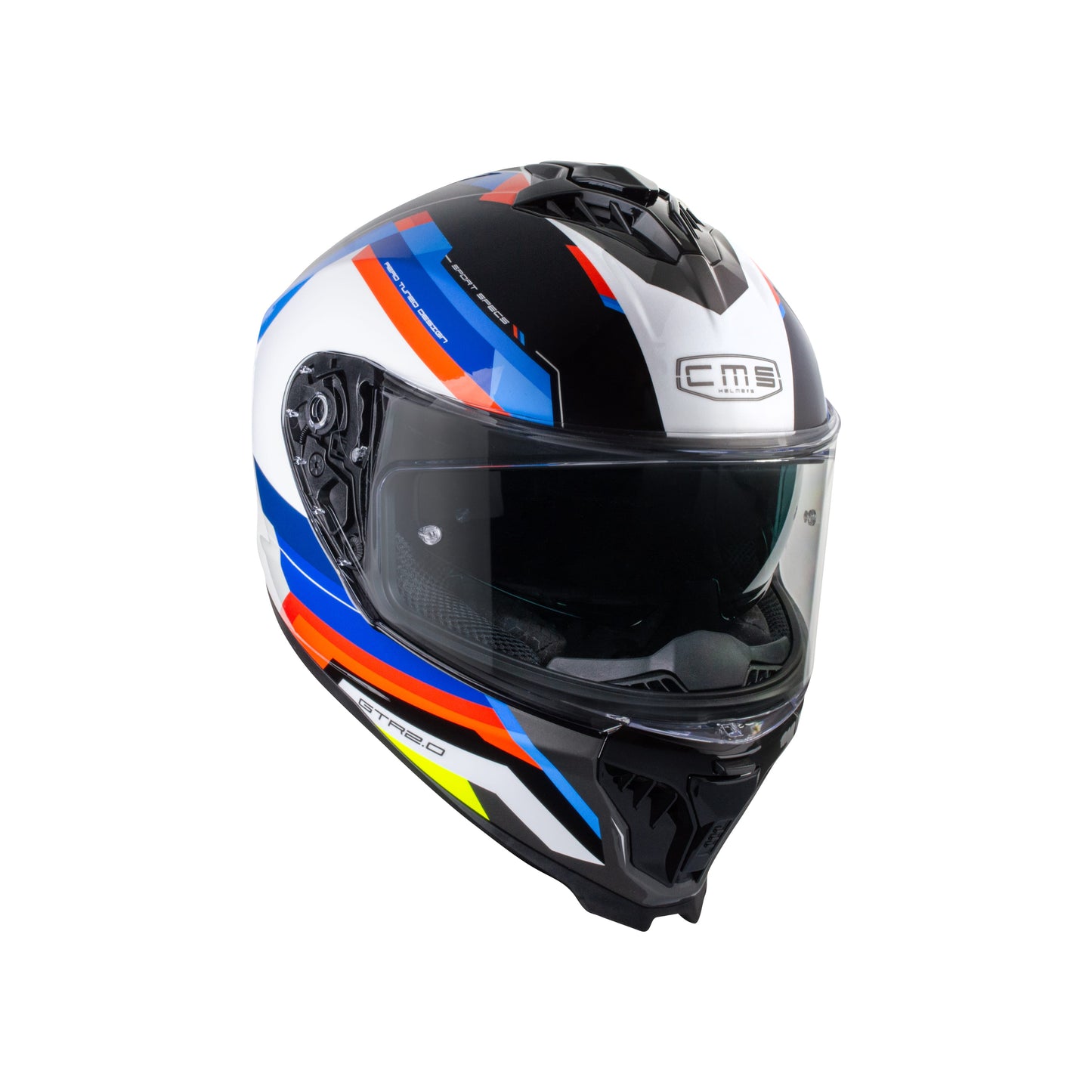 Casco CMS GTR 2.0 SPEEDSTER TRICOLOR - Integral Deportivo ECE 22.06
