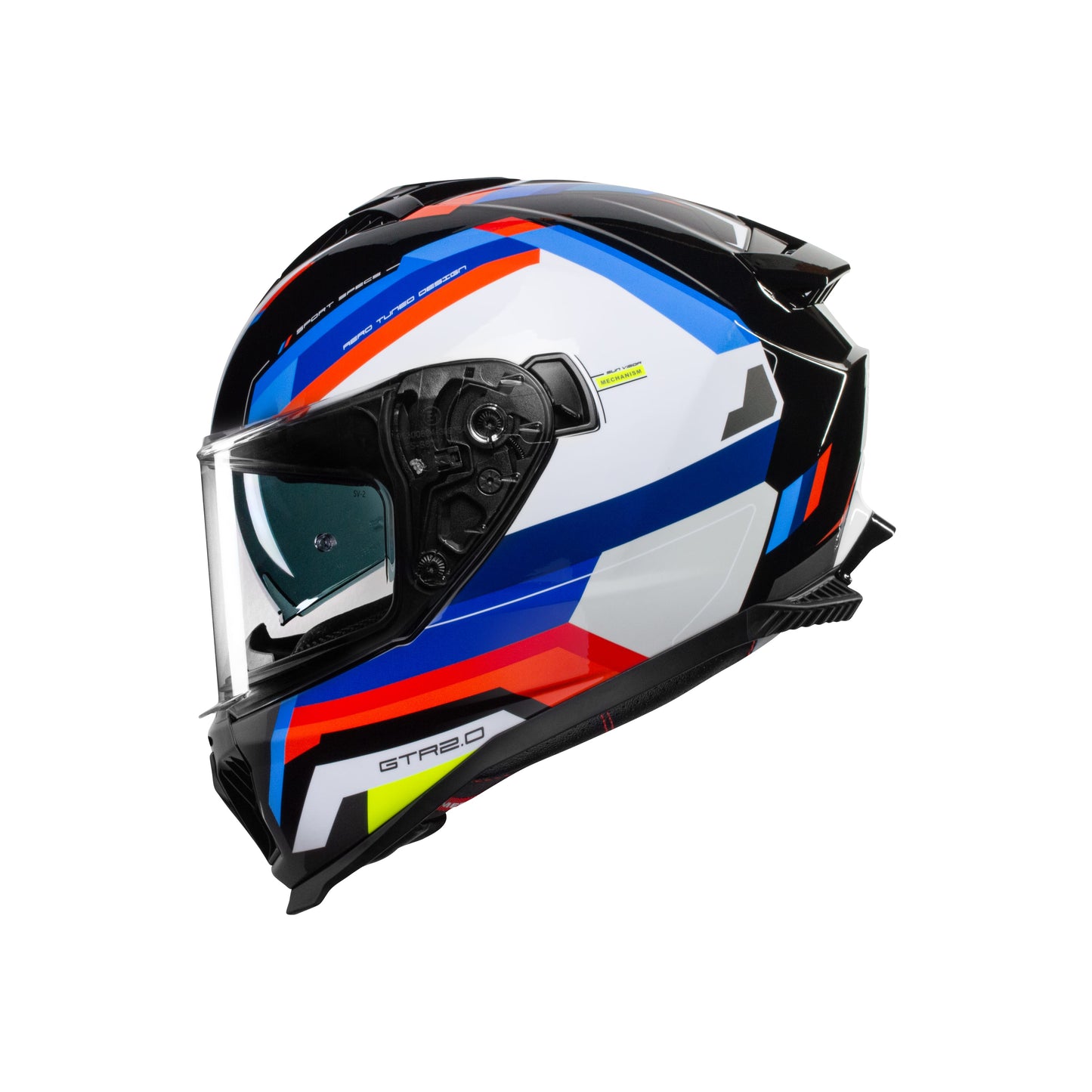 Casco CMS GTR 2.0 SPEEDSTER TRICOLOR - Integral Deportivo ECE 22.06
