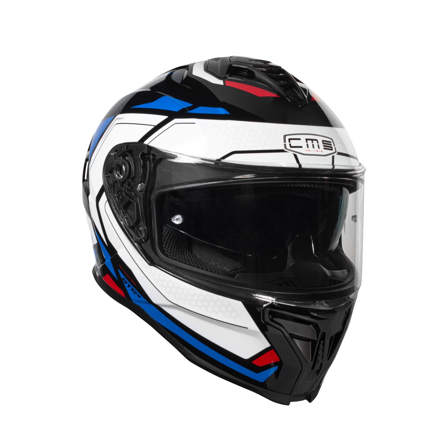Casco CMS GTRS VELOCE TRICOLOR - Integral Racing ECE 22.06