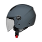 Casco moto Jet CMS D-JET PLAIN Nardo Grey - URA Moto