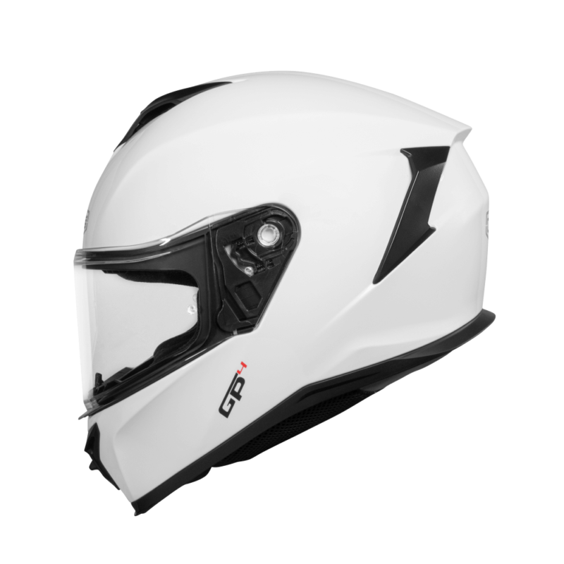 Casco CMS GP4 PLAIN ARTIC WHITE - Integral Blanco Brillante ECE 22.06