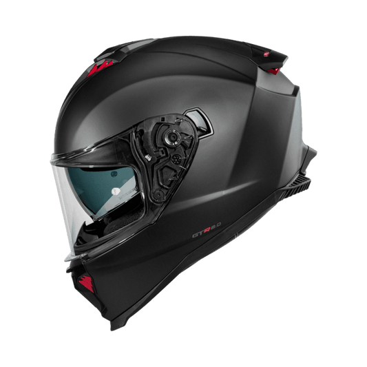 Casco CMS GTR 2.0 MONO R BLACK MT - Integral Negro Mate ECE 22.06