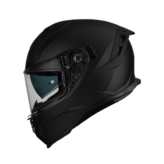 Casco moto Integral CMS GTRS Negro Mate - URA Moto