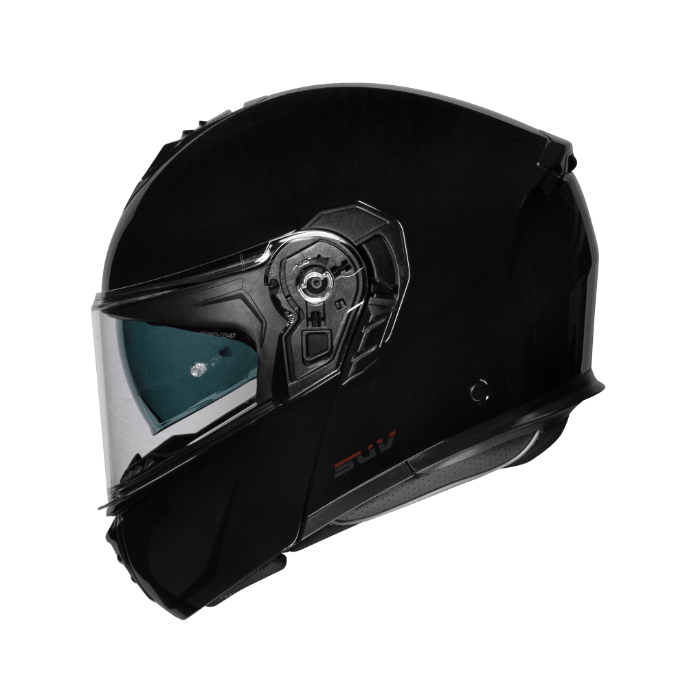 Casco moto Modular CMS SUV Plain Black - URA Moto