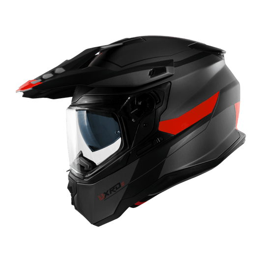Casco moto Integral CMS XRDS 2.0 Ridge Red - URA Moto