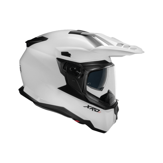 Casco moto Integral CMS XRDS 2.0 Plain Artic White - URA Moto