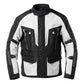 Chaqueta Moto Invictus Aquiles 2.0 Gris Unisex - Cordura Tres Cuartos - URA Moto