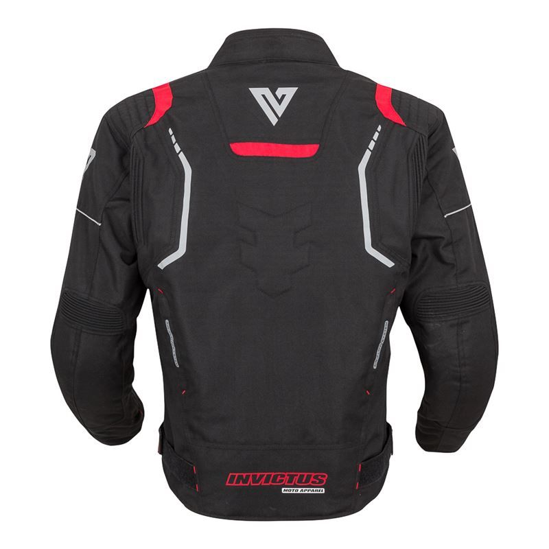 Chaqueta Moto Invictus Cordura Ares Red - URA Moto