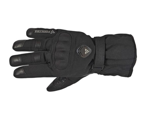 Guante Invierno Invictus Artic Negro Unisex - Homologado Impermeable - URA Moto