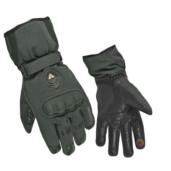 Guante Invierno Invictus Artic Gris Unisex - Homologado Térmico Impermeable - URA Moto