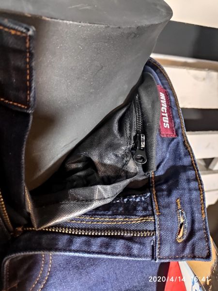 Vaquero Billy The Kid Invictus Hombre - Kevlar WP Desmontable - URA Moto