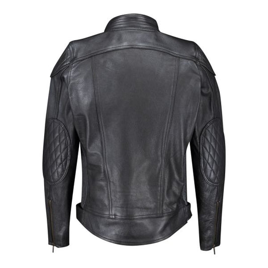 Chaqueta Cuero Mujer Invictus Electra Negra - Retro Todo Tiempo - URA Moto