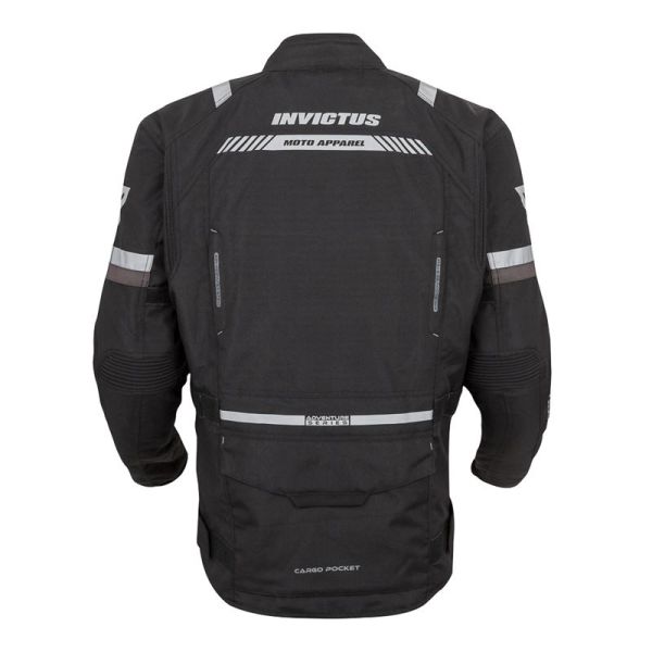 Chaqueta Tricapa Invictus Heracles Gris Hombre - All Road Todo Tiempo - URA Moto